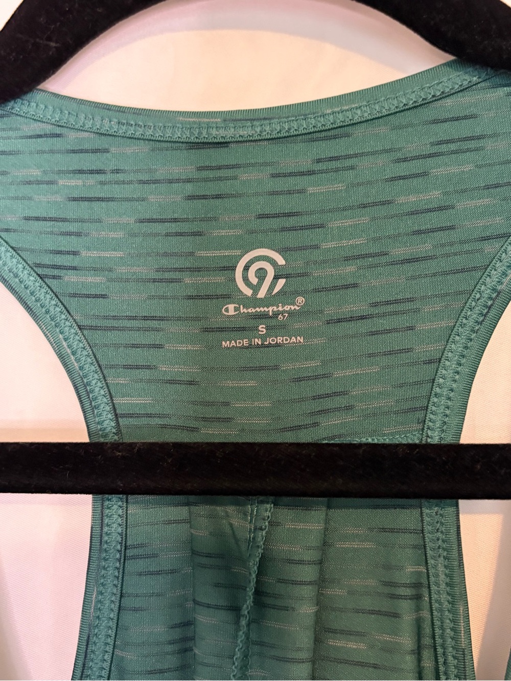 Champion Women's Racerback Tank Top - Green - Picture 4 of 4